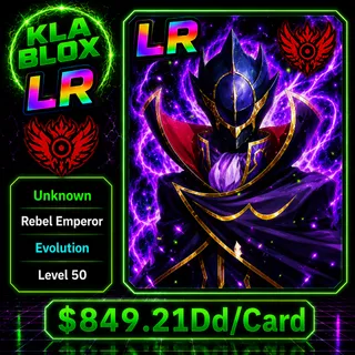 Unknown Rebel Emperor - Anime Card Farm