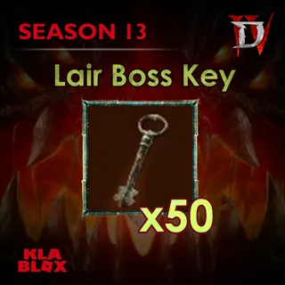 Diablo4 Lair Key x50
