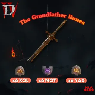 Diablo4 The Grandfather Runewords