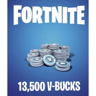 13500 Vbucks Account