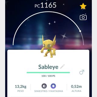 Shiny Sableye - Pokemon Go
