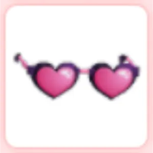 Pink Heart Glasses