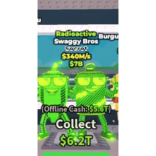 Radioactive Swaggy Bros 340M/S
