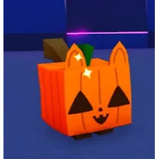Huge Pumpkin Cat