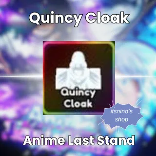 Quincy Cloak - Anime Last Stand