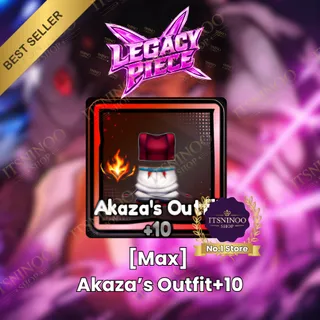 Akaza / Akaza's Outfit+10 [Max] - Legacy Piece - Fast delivery
