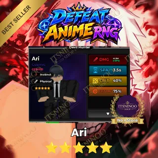 [ Cosmic ] - 5 STAR - Aki / Ari - [ Genius | Instinct ] - Defeat Anime RNG - FAST DELIVERY