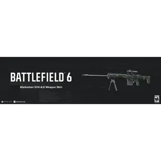Battlefield 6 - Nvidia Geforce Marksman SVK-8.6 DMR weapon skin