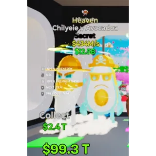 Fortnite Steal The Brainrot Heaven Chilyaeie y Avocadoa with 1 trait 