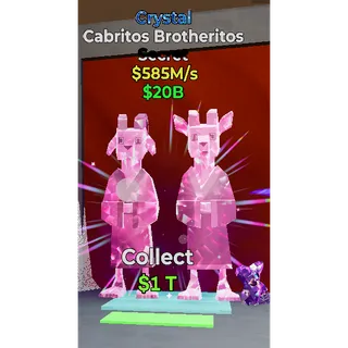 Fortnite Steal The Brainrot Crystal Cabritos Brotheritos