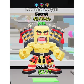 Fortnite Steal The Brainrot McPene Dougal with 3 traits