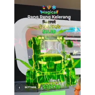 Fortnite Steal The Brainrot Magical Rang Ren Kelerang  with 3 traits