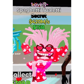 Fortnite Steal The Brainrot Lovely Spaghetti Tualetti