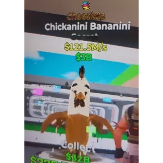 Fortnite Steal The Brainrot Chocolate Chickanini Bananini with 1 trait