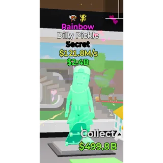 Fortnite Steal The Brainrot Rainbow Dilly Pickle with 2 traits