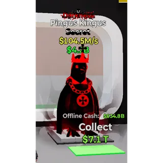 Fortnite Steal The Brainrot Darkness Pingus Kingus