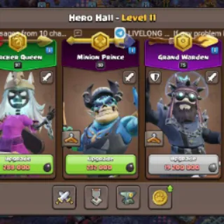 Clash Of Clans TH18 Supercell Account For Sell