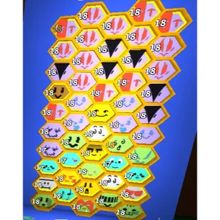 LEVEL 18 TIDE POPPER ACCOUNT | BEE SWARM SIMULATOR | BSS | HAVE EMAIL 