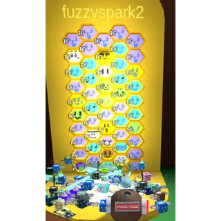 [BSS] 30k tickets blue hive | level 17-18 | BEE SWARM SIMULATOR| BSS | CHANGEABLE EMAIL
