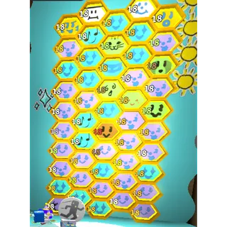 LEVEL 18 FULLY GIFTED ACCOUNT | BEE SWARM SIMULATOR | BSS | HAVE EMAIL 