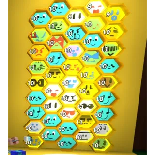 45 Mixed Hive ✅ | Diamond Mask ✅ | Petal Belt ✅ | Coconut Canister ✅ | Tons of materials. Unverified ✅ | Clean ✅ | 13+ ✅