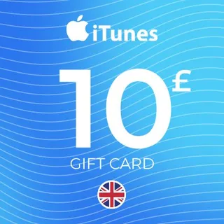 iTunes Gift Card GBP UNITED KINGDOM £10