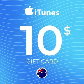 iTunes Gift Card AUD AU $10