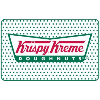 $10.00 USD Krispy Kreme
