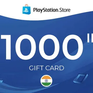 PlayStation Network Card PSN INR IN 1000 INR
