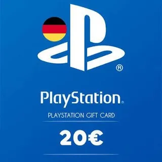 Playstation Gift Card EUR DE €20