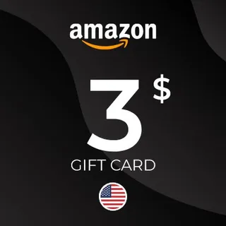 Amazon Gift Card USD US $3