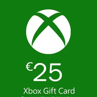 Xbox Live Gift Card EUR EU €25