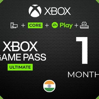 Xbox Game Pass Ultimate 1 Month IN India