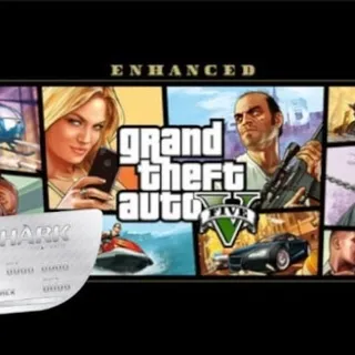Grand Theft Auto V Enhanced + Great White Shark Edition Rockstar Key GLOBAL