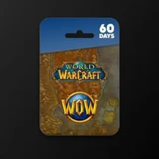 World of Warcraft 60 Days Time Card EU