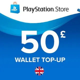 PlayStation Network Card PSN GBP UNITED KINGDOM £50