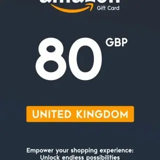 Amazon Gift Card GBP UK £80