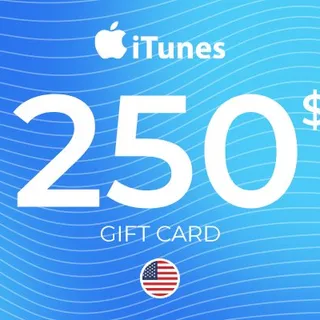 App Store & iTunes USD US $250