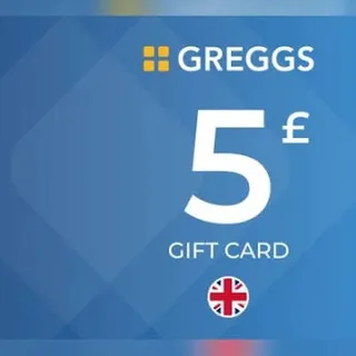 Greggs Gift Card GBP UK £5