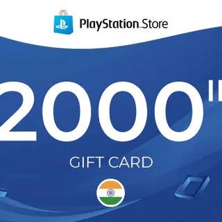 PlayStation Network Card PSN INR IN 2000 INR