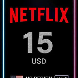 Netflix Gift Card USD US $15