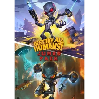 Destroy All Humans! - Jumbo Pack [𝐀𝐔𝐓𝐎𝐌𝐀𝐓𝐈𝐂 𝐃𝐄𝐋𝐈𝐕𝐄𝐑𝐘]