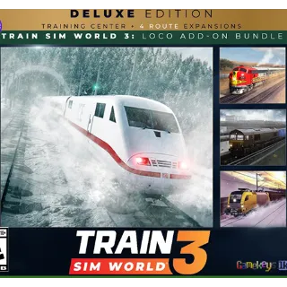 Train Sim World 3: Deluxe Edition & Loco Bundle XBOX One / Series X|S / Windows 10 [Automatic delivery]