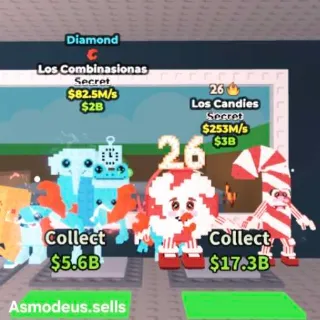 Los combi, Los candies