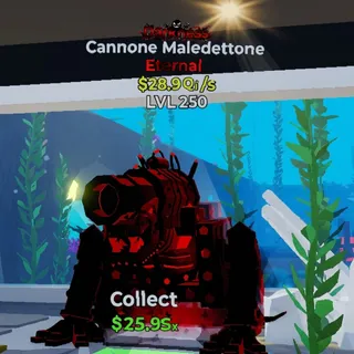 FORTNITE STEAL THE BRAINROT CANNONE MALEDETTONE DARKNESS