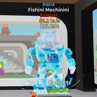 FORTNITE STEAL THE BRAINROT FISHINI MECHININI AQUA