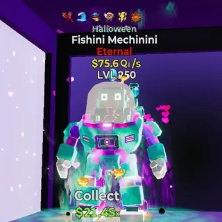 FORTNITE STEAL THE BRAINROT FISHINI MECHININI HALLOWEEN