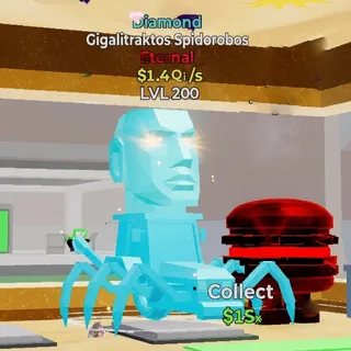 FORTNITE STEAL THE BRAINROT GIGALITRAKTOS SPIDOROBOS DIAMOND