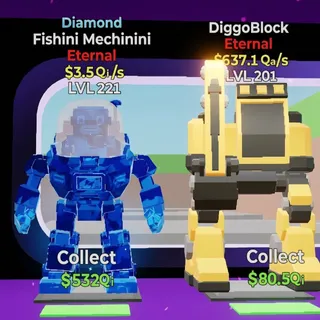 FORTNITE STEAL THE BRAINROT FISHINI MECHININI/DIGGOBLOCK