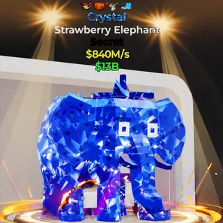 FORTNITE STEAL THE BRAINROT STRAWBERRY ELEPHANT CRYSTAL